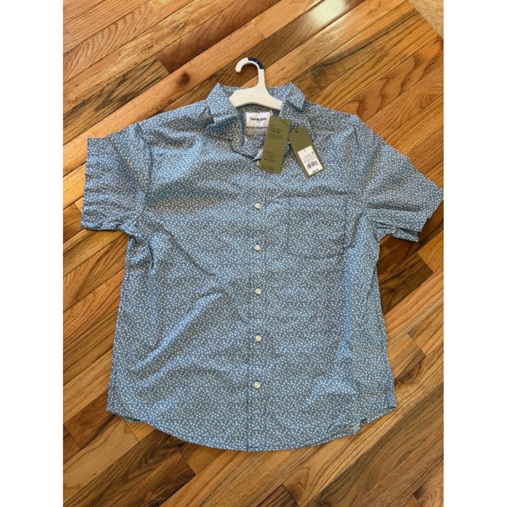 Men's Large Button Down Shirt NWT Size Large Goodfellow Brand